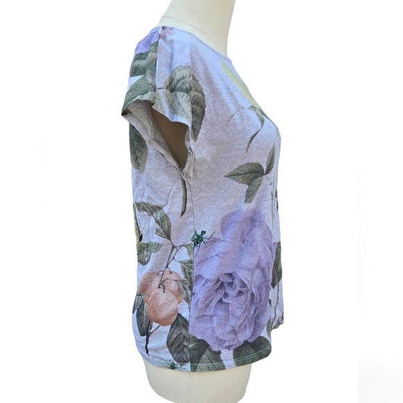 Ted Baker Flower Tshirt - TB Size 1 - Picture 2 of 5